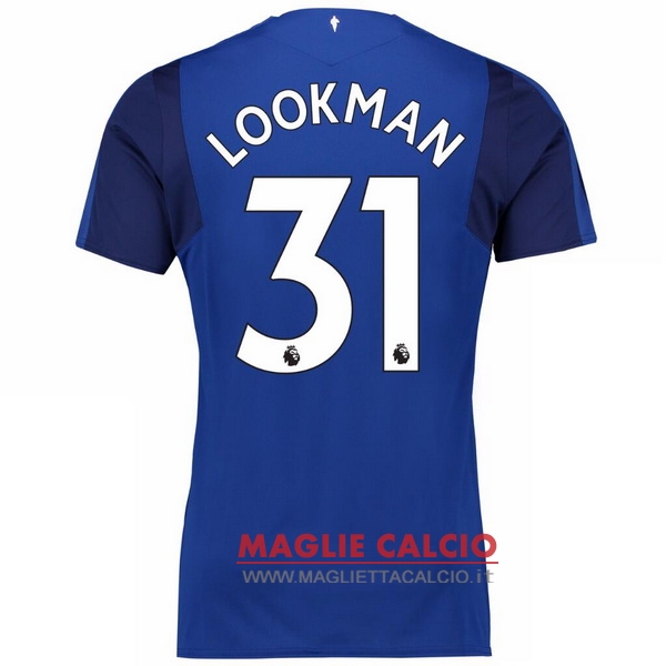 nuova maglietta everton 2017-2018 lookman 31 prima